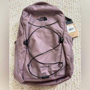purple jester north face backpack brand new